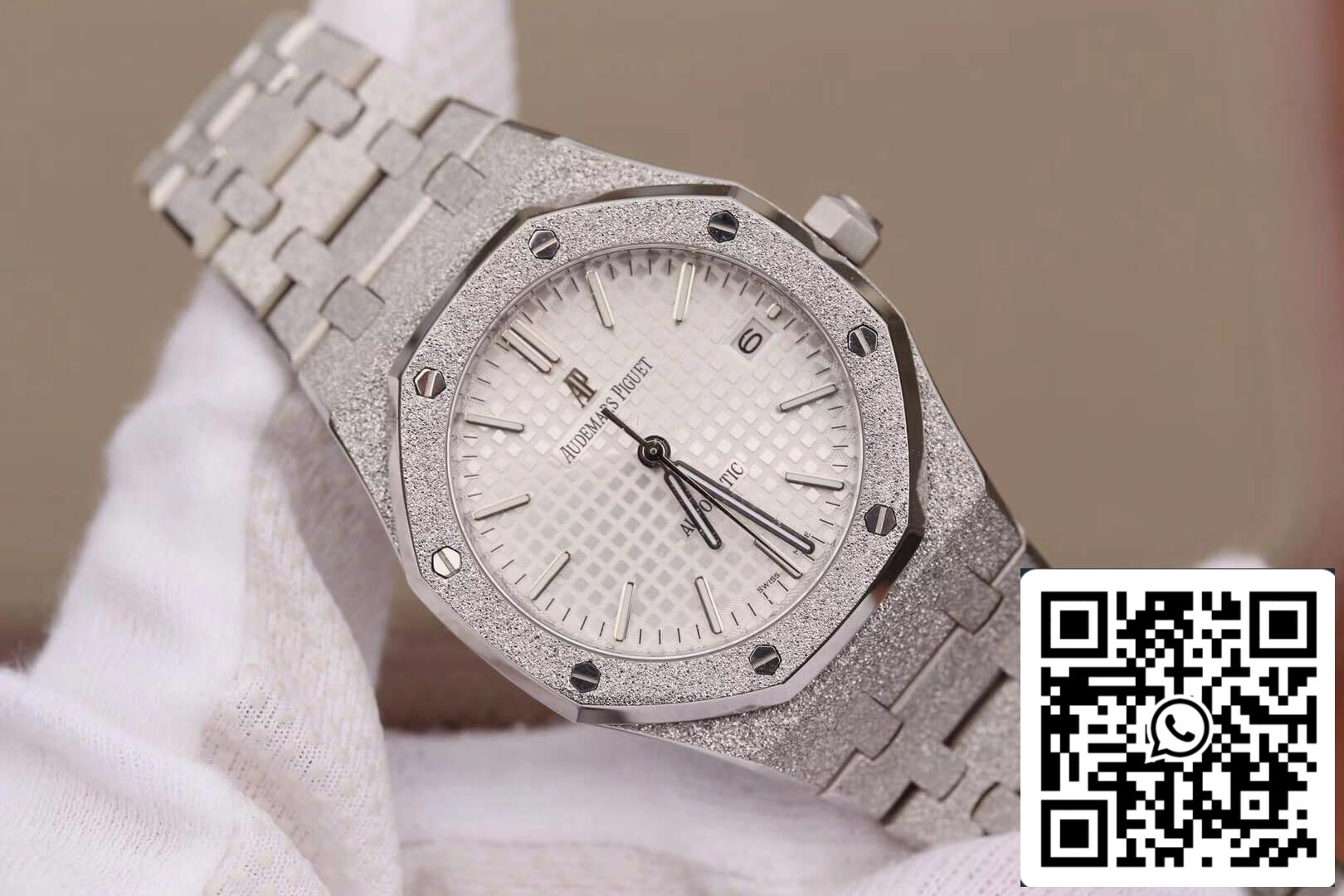 Audemars Piguet Royal Oak 15454BC.GG.1259BC.01 1:1 Best Edition JH Factory Silver Dial EU Watch Store