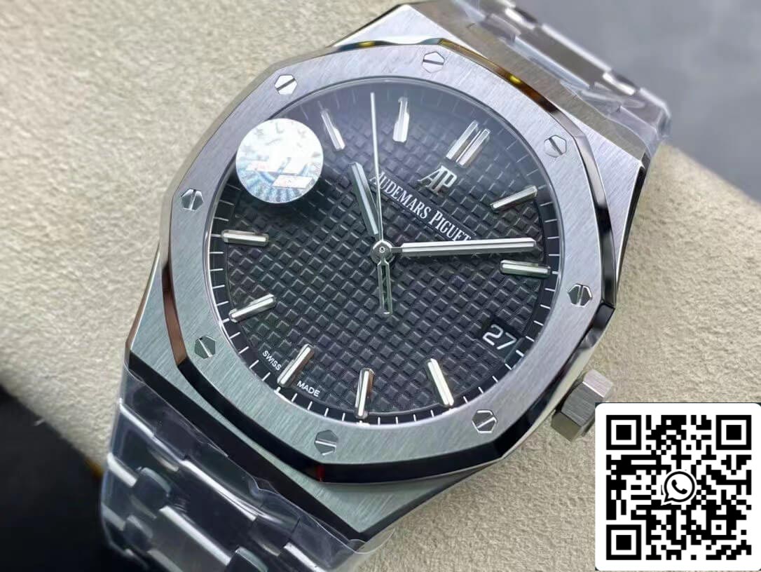 Audemars Piguet Royal Oak 15500ST.OO.1220ST.03 1:1 Best Edition ZF Factory V2 Version Black Dial EU Watch Store