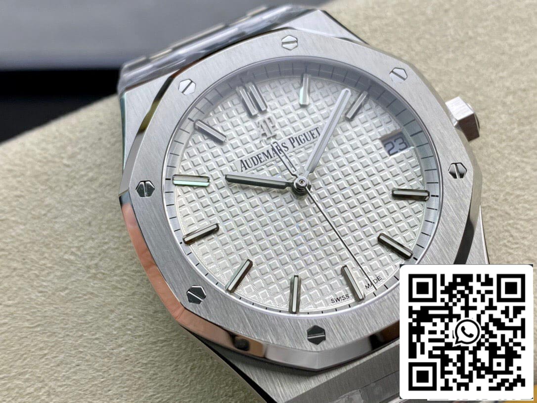 Audemars Piguet Royal Oak 15500ST.OO.1220ST.04 1:1 Best Edition ZF Factory White Dial EU Watch Store