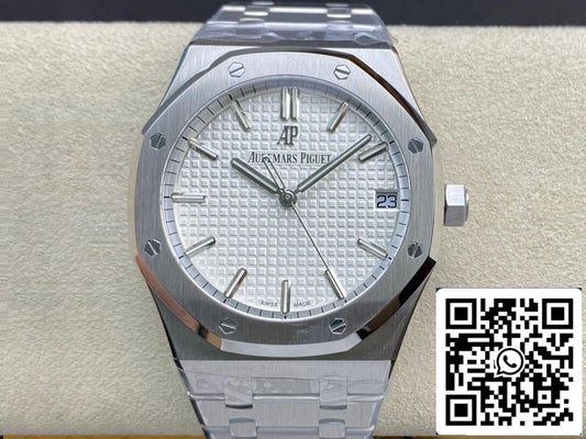 Audemars Piguet Royal Oak 15500ST.OO.1220ST.04 1:1 Best Edition ZF Factory White Dial EU Watch Store