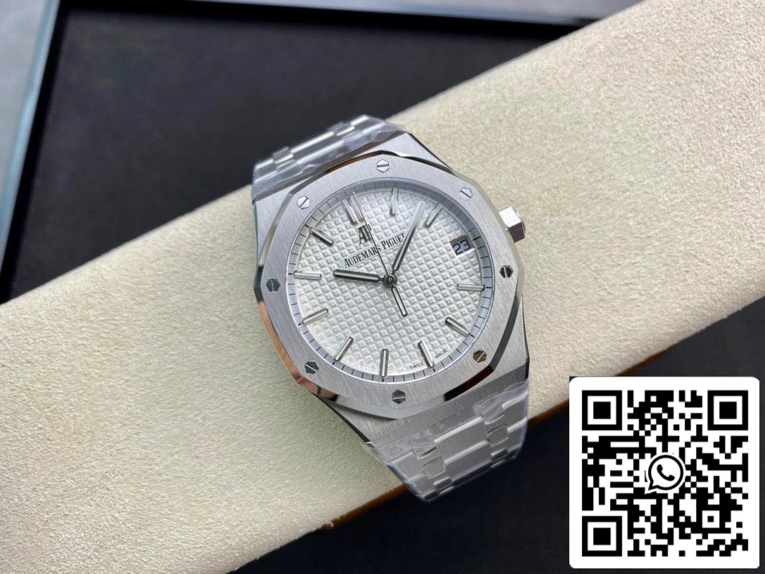 Audemars Piguet Royal Oak 15500ST.OO.1220ST.04 1:1 Best Edition ZF Factory White Dial EU Watch Store