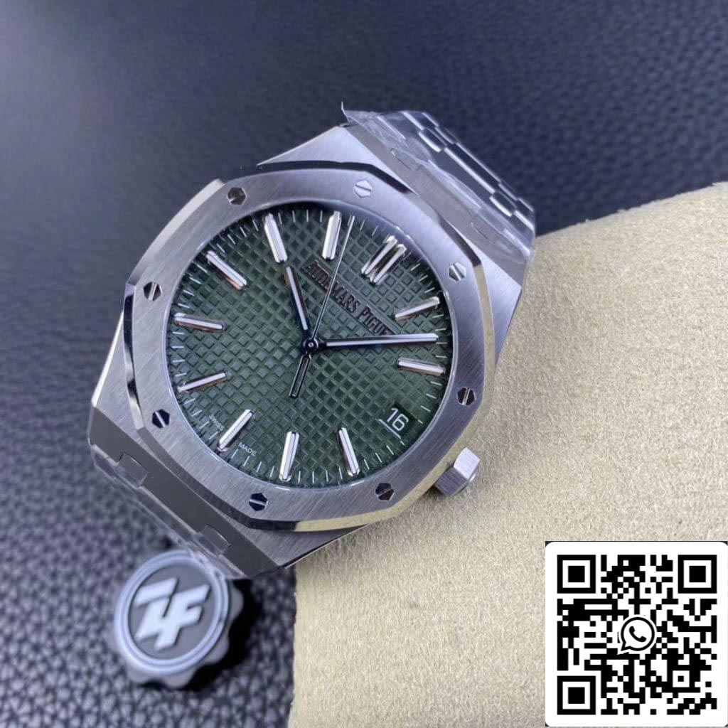 Audemars Piguet Royal Oak 15510ST.OO.1320ST.04 1:1 Best Edition ZF Factory Green Dial EU Watch Store