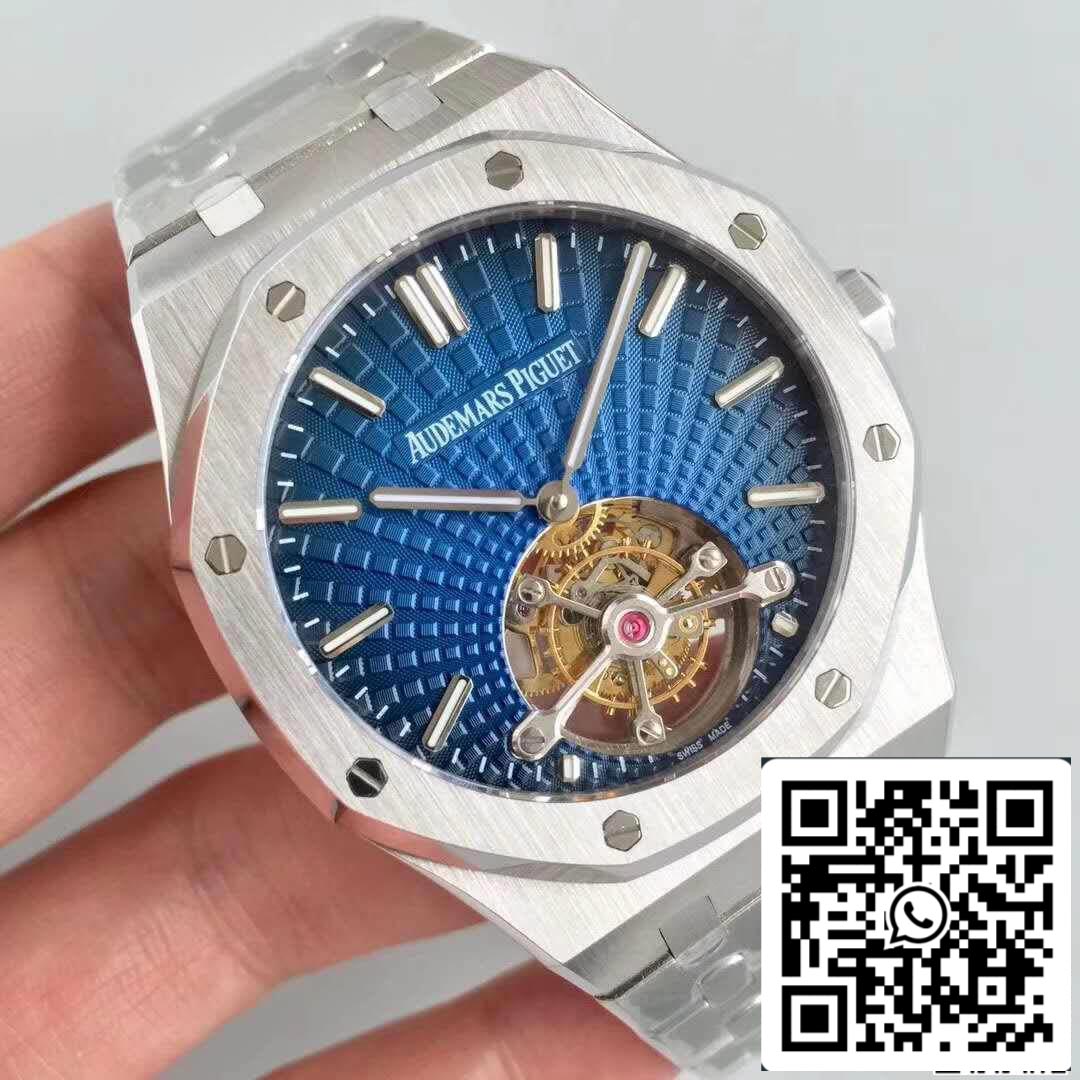 Audemars Piguet Royal Oak 26522OR.OO.120OR R8 Factory 1:1 Best Edition Swiss Tourbillon Blue Dial EU Watch Store