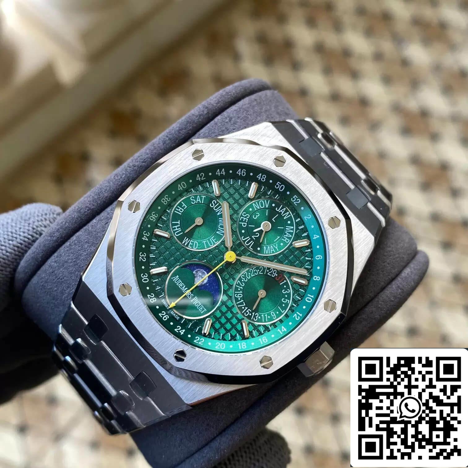 Audemars Piguet Royal Oak 26606ST.OO.1220ST.01 1:1 Best Edition APS Factory Green Dial EU Watch Store