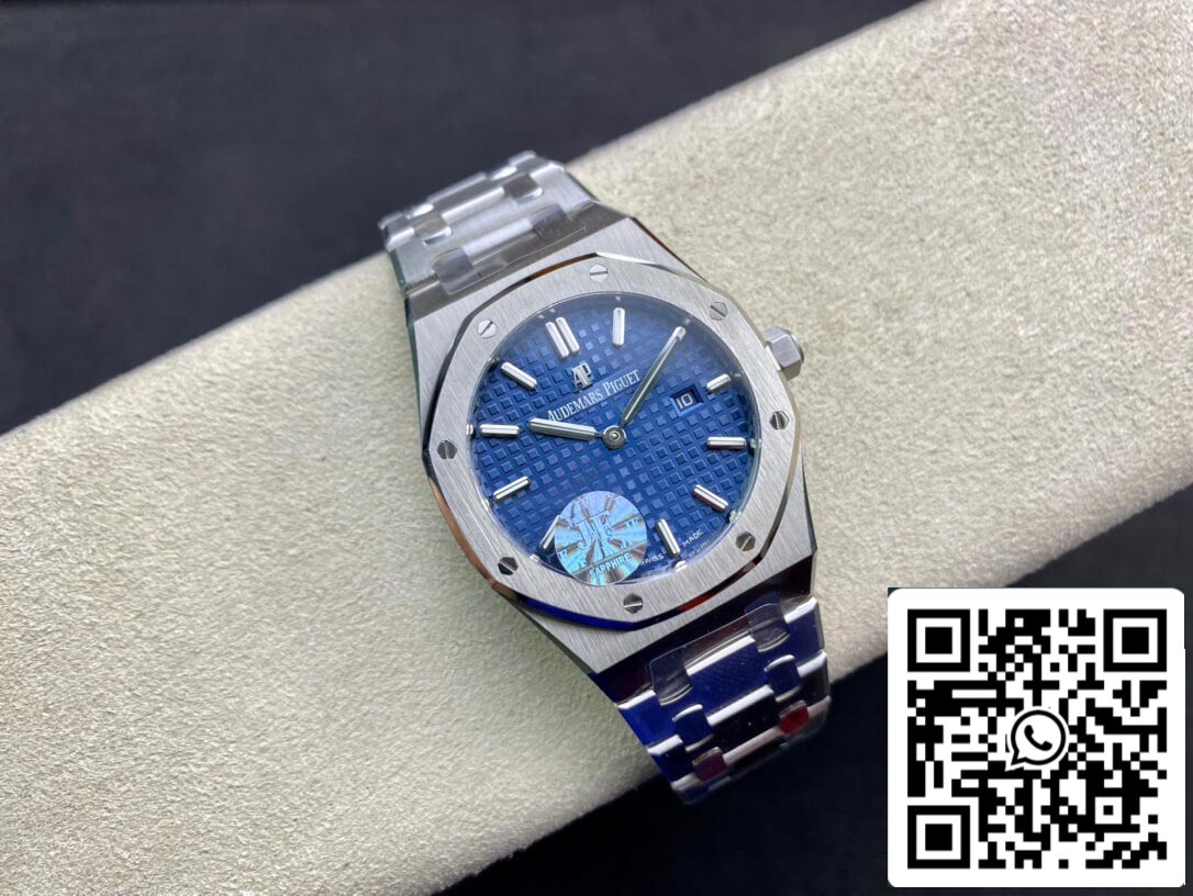 Audemars Piguet Royal Oak 67650ST.OO.1261ST.01 1:1 Best Edition JF Factory Blue Dial Swiss Quartz EU Watch Store