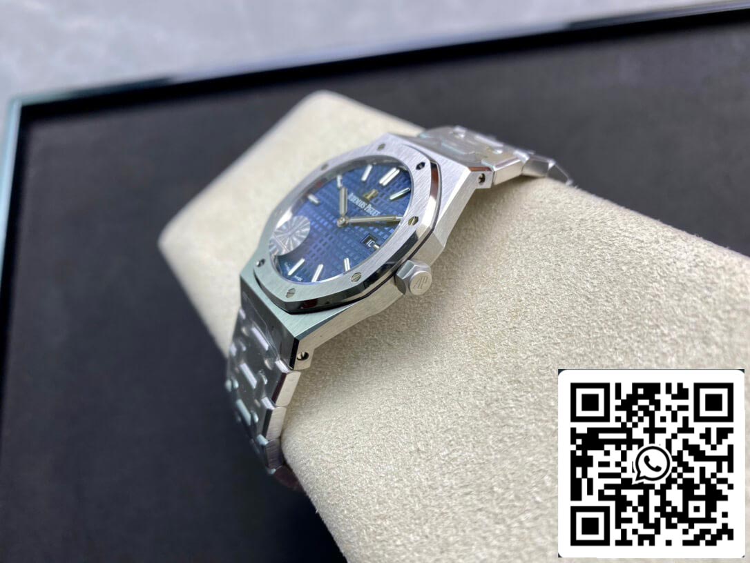 Audemars Piguet Royal Oak 67650ST.OO.1261ST.01 1:1 Best Edition JF Factory Blue Dial Swiss Quartz EU Watch Store