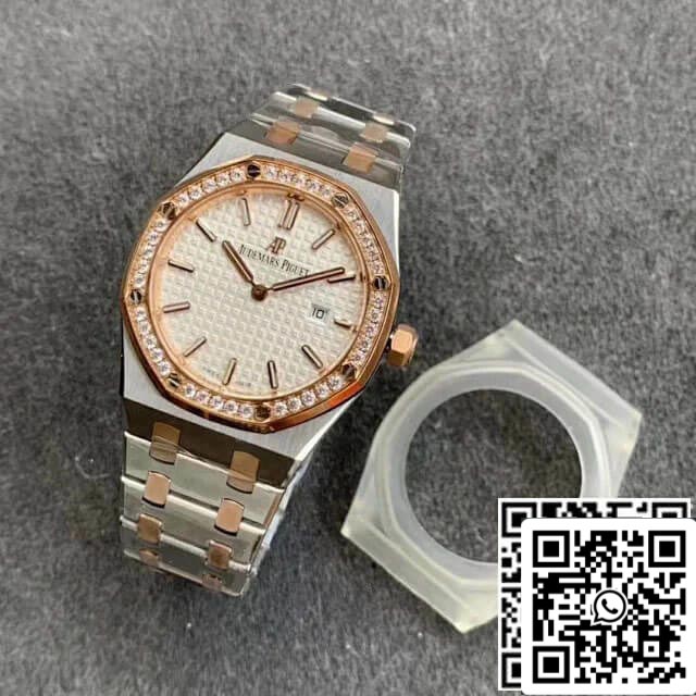 Audemars Piguet Royal Oak 67651SR.ZZ.1261SR.01 1:1 Best Edition JF Factory Silver Dial EU Watch Store