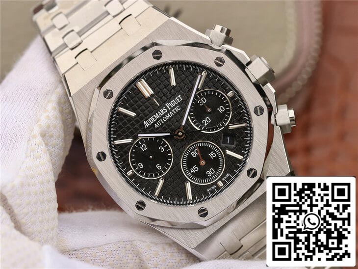 Audemars Piguet Royal Oak Chronograph 26320ST.OO.1220ST.01 1:1 Best Edition OM Factory Black Dial EU Watch Store