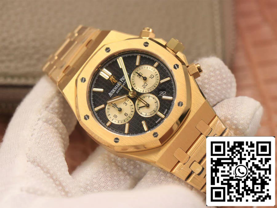 Audemars Piguet Royal Oak Chronograph 26331 1:1 Best Edition OM Factory V2 Yellow Gold EU Watch Store