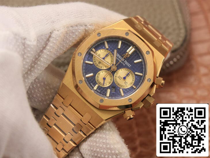 Audemars Piguet Royal Oak Chronograph 26331BA.OO.1220BA.01 1:1 Best Edition OM Factory Yellow Gold EU Watch Store