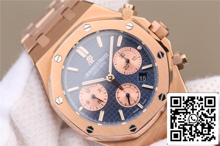 Audemars Piguet Royal Oak Chronograph 26331OR.OO.1220OR.01 1:1 Best Edition OM Factory Rose Gold EU Watch Store