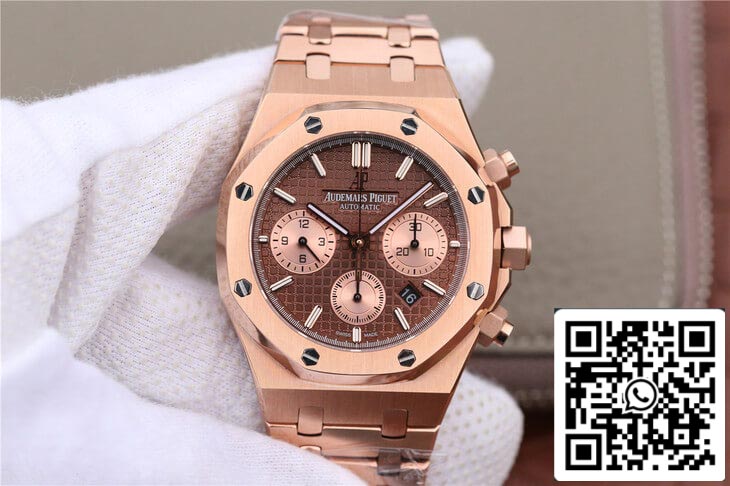 Audemars Piguet Royal Oak Chronograph 26331OR.OO.1220OR.02 1:1 Best Edition OM Factory Rose Gold EU Watch Store