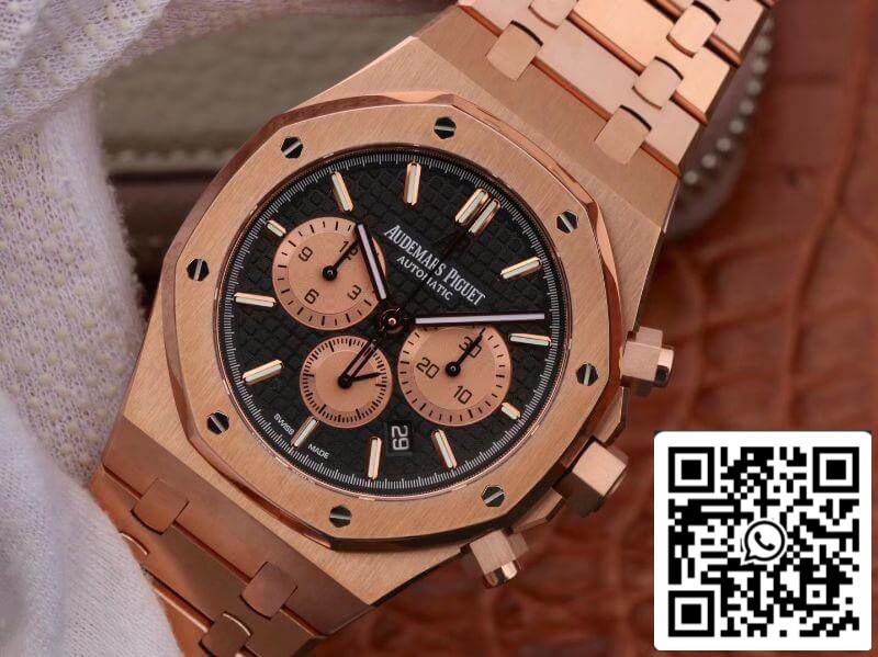 Audemars Piguet Royal Oak Chronograph 26331OR.OO.1220OR OM Factory Men Watches 1:1 Best Edition Swiss ETA7750 18K Rose gold on stainless steel bezel EU Watch Store