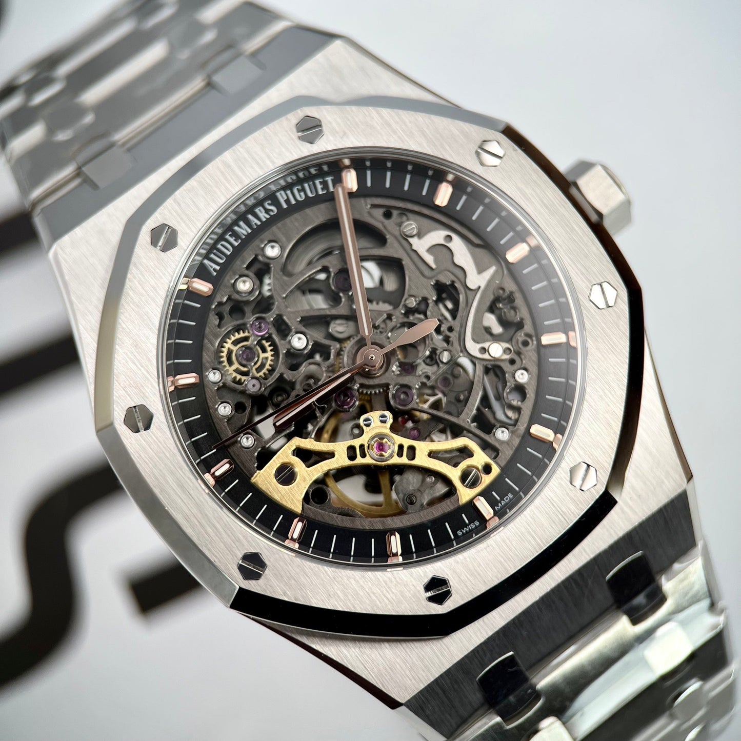 Audemars Piguet Royal Oak Double Balance Wheel Openwork 15407ST.OO.1220ST.01 EU Watch Store