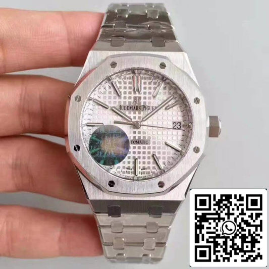 Audemars Piguet Royal Oak JF Factory Men Watches 1:1 Best Edition Swiss ETA3120 Silver Dial EU Watch Store