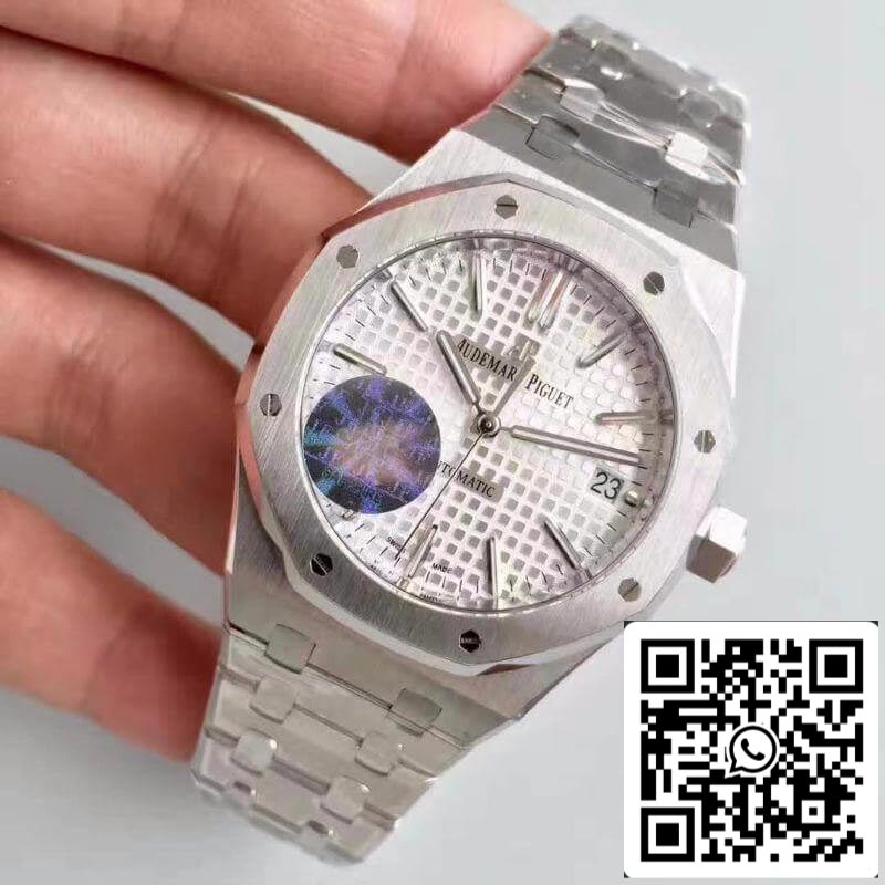 Audemars Piguet Royal Oak JF Factory Men Watches 1:1 Best Edition Swiss ETA3120 Silver Dial EU Watch Store