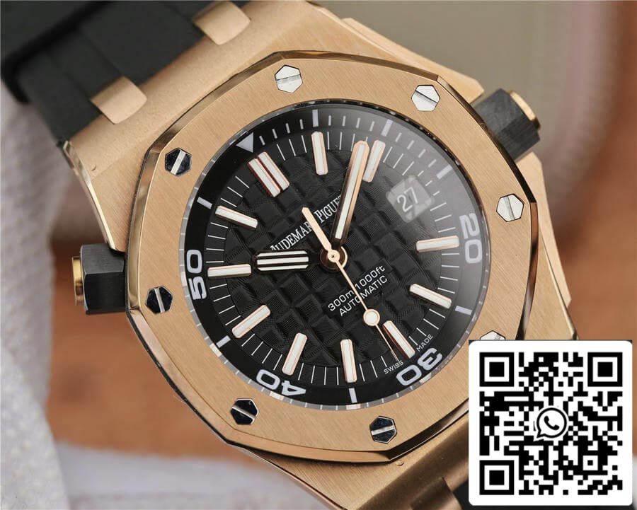 Audemars Piguet Royal Oak Offshore 15710 1:1 Best Edition JF Factory V8 Rose Gold EU Watch Store