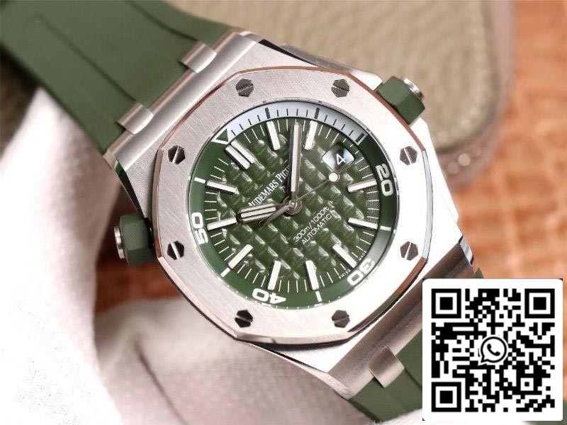 Audemars Piguet Royal Oak Offshore 15710ST.OO.A052CA.01 1:1 Best Edition JF Factory Green Dial Swiss Cal.3120 EU Watch Store