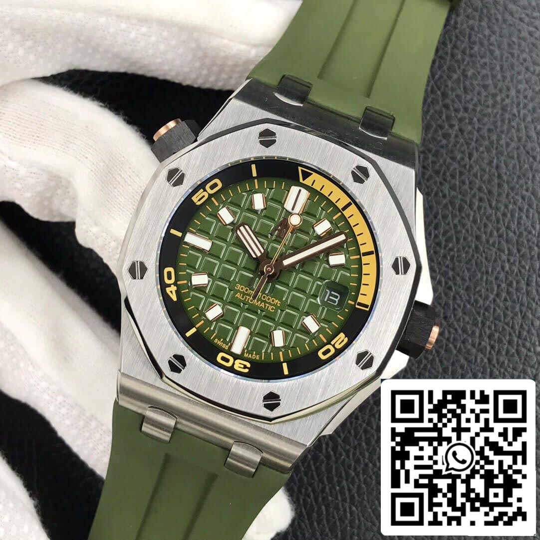 Audemars Piguet Royal Oak Offshore 15720ST.OO.A052CA.01 1:1 Best Edition BF Factory Army Green Dial EU Watch Store