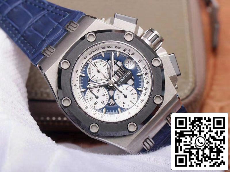 Audemars Piguet Royal Oak Offshore 26078PO.OO.D018CR.01 1:1 Best Edition JF Factory Blue Dial Swiss ETA3126 EU Watch Store