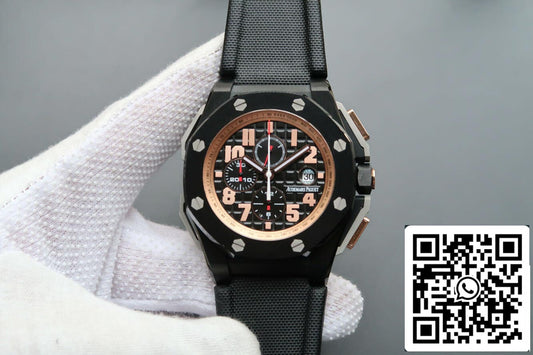 Audemars Piguet Royal Oak Offshore 26378IO.OO.A001KE.01 1:1 Best Edition JF Factory V2 Black Dial EU Watch Store