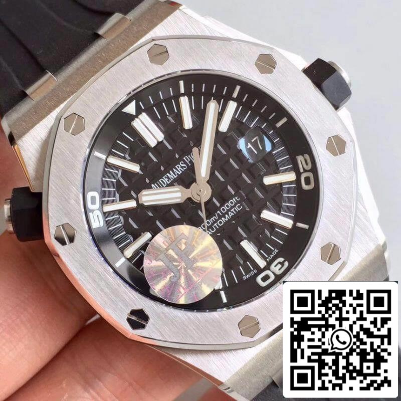 Audemars Piguet Royal Oak Offshore Diver 15703ST.OO.A002CA.01 JF Factory V10 1:1 Best Edition Swiss ETA3120 EU Watch Store