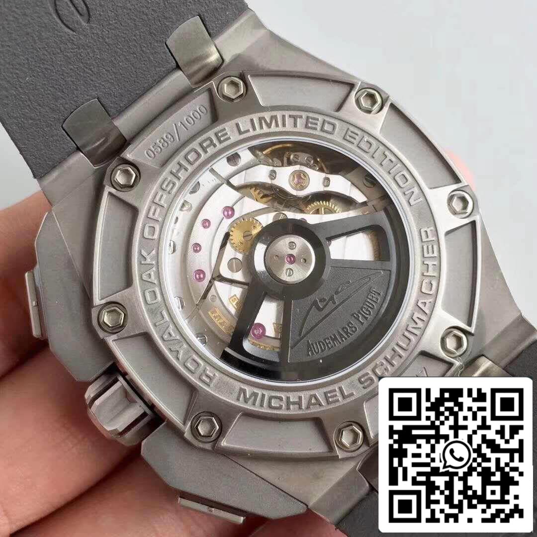 Audemars Piguet Royal Oak Offshore Michael Schumacher 26568IM.OO.A004CA.01 JF Factory 1:1 Best Edition Swiss ETA3126 EU Watch Store