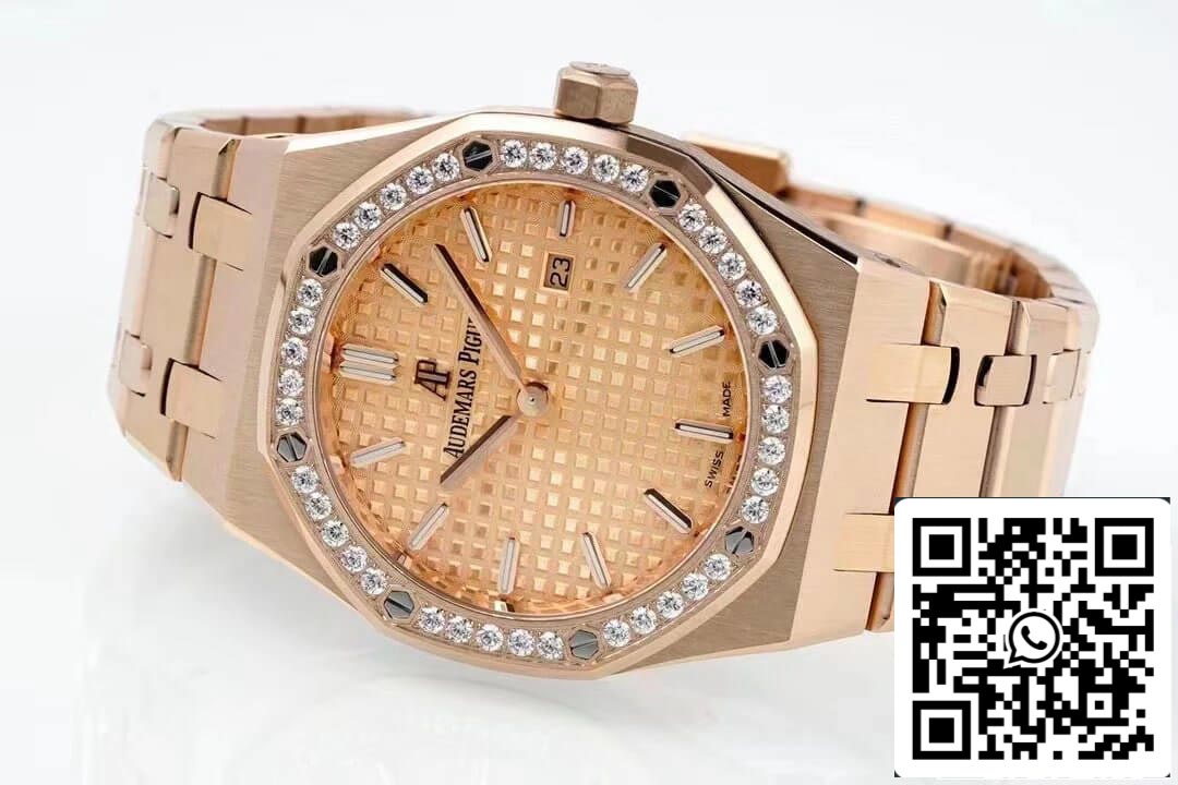 Audemars Piguet Royal Oak Quartz 33MM 67651OR.ZZ.1261OR.03 1:1 Best Edition ZF Factory Gold Dial EU Watch Store