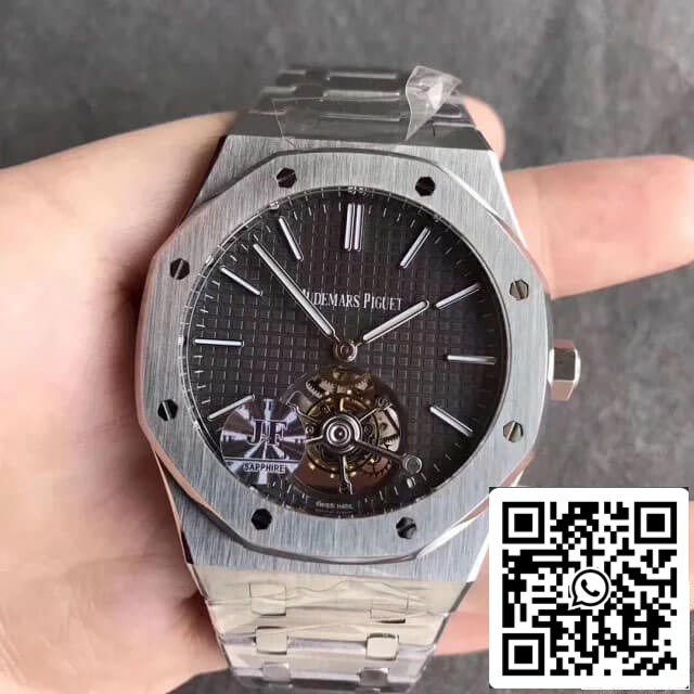 Audemars Piguet Royal Oak Tourbillon 26510PT.OO.1220PT.01 1:1 Best Edition JF Factory Grey Dial EU Watch Store