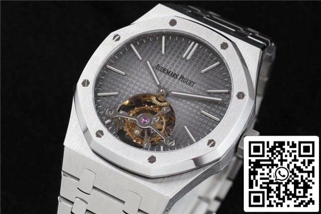 Audemars Piguet Royal Oak Tourbillon 26510PT.OO.1220PT.01 1:1 Best Edition R8 Factory Dark Grey Dial EU Watch Store