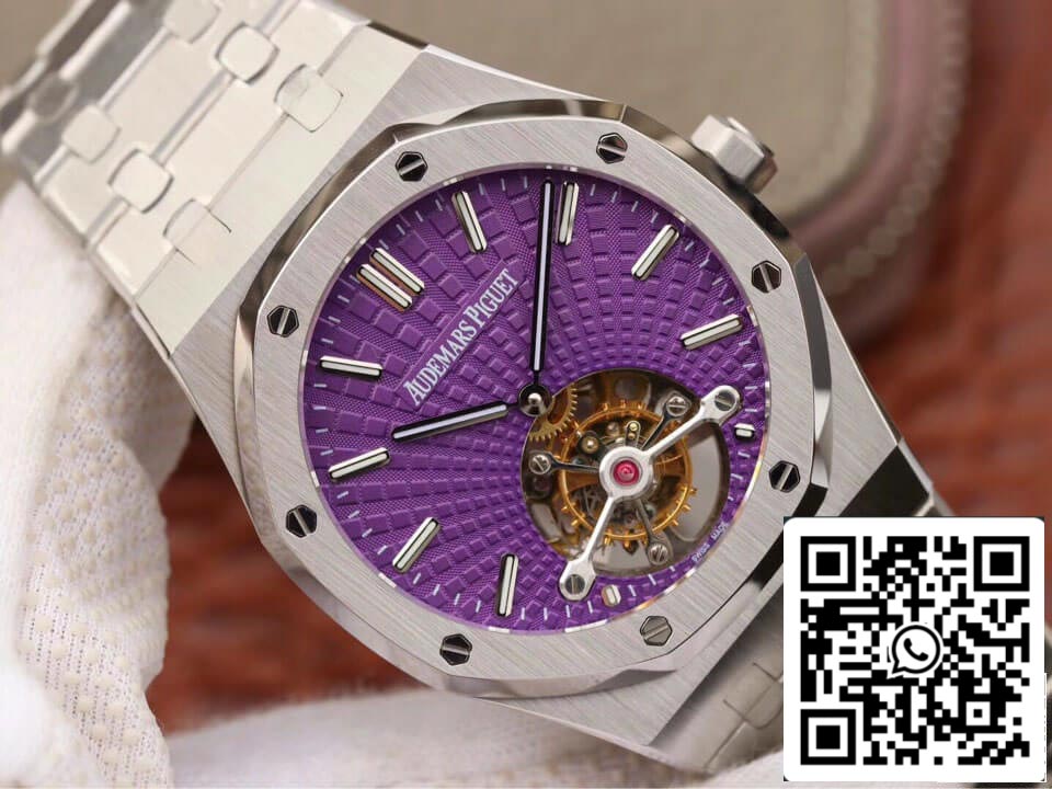 Audemars Piguet Royal Oak Tourbillon 26522ST.OO.1220ST.01 1:1 Best Edition JF Factory Stainless Steel EU Watch Store