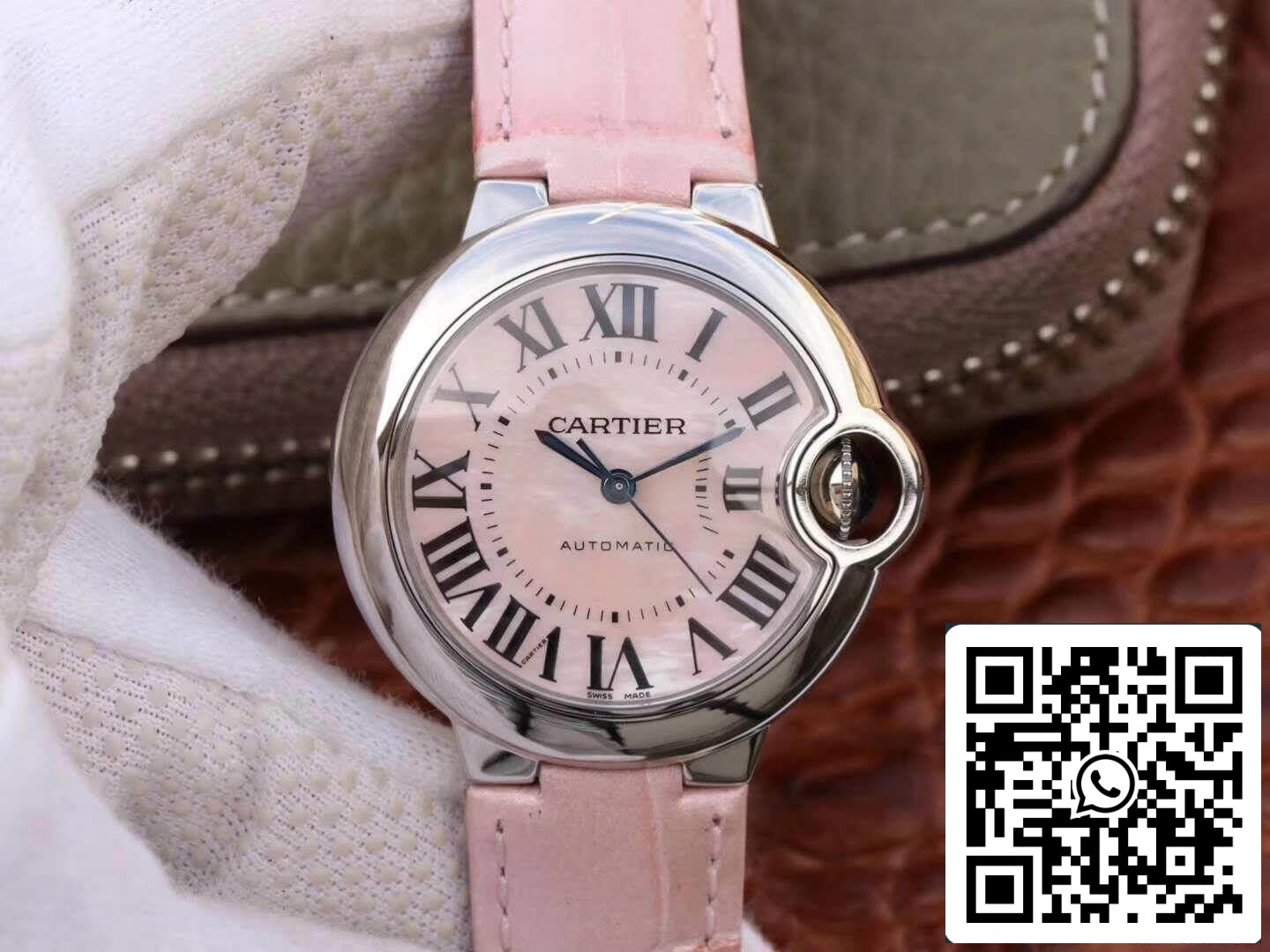 Ballon Bleu De Cartier 33 WSBB0002 V6 Factory 1:1 Best Edition Swiss ETA076 US Replica Watch