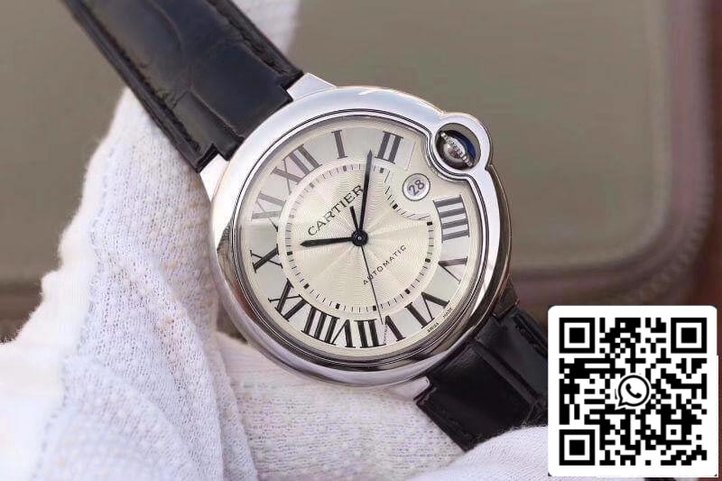 Ballon Bleu De Cartier 42 WGBB0018 V9 Factory Mechanical Watches 1:1 Best Edition Swiss ETA2824-2 Platinum Wrapped US Replica Watch