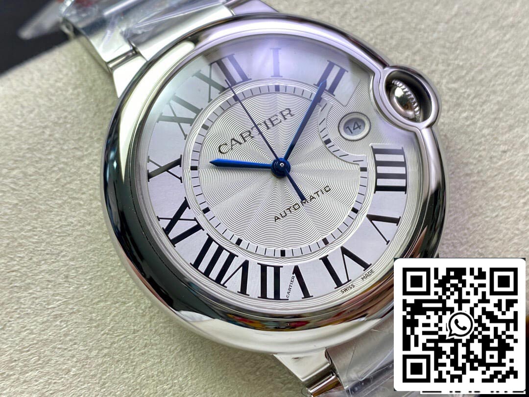 Ballon Bleu De Cartier 42MM W69012Z4 1:1 Best Edition 3K Factory White Dial US Replica Watch