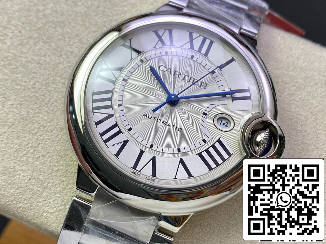 Ballon Bleu De Cartier 42MM W69012Z4 1:1 Best Edition 3K Factory White Dial US Replica Watch