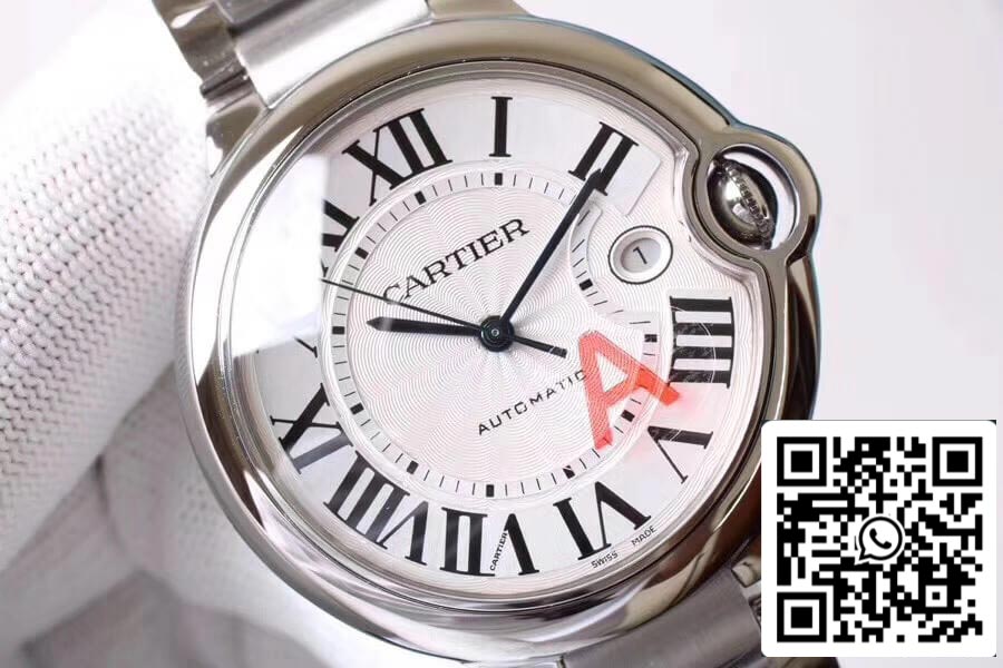 Ballon Bleu De Cartier W69012Z4 1:1 Best Edition V6 Factory Silver Dial US Replica Watch