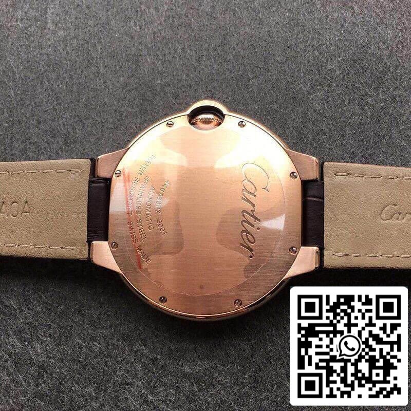 Ballon Bleu De Cartier W6920037 1:1 Best Edition V6 Factory Rose Gold US Replica Watch