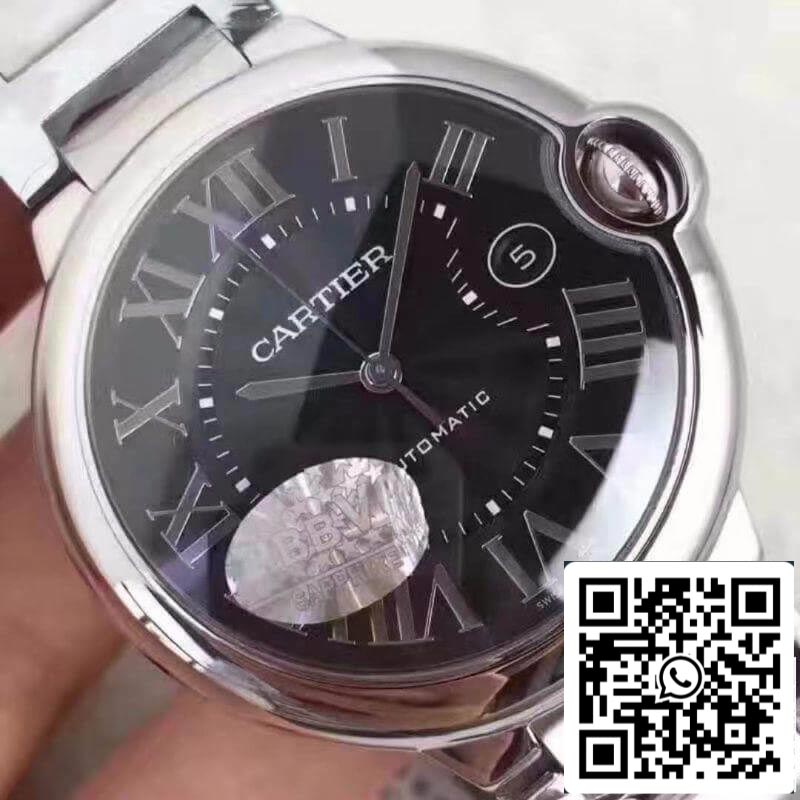 Ballon Bleu De Cartier W6920042 V6 Factory Mechanical Watches 1:1 Best Edition Swiss ETA2824-2 Black Dial US Replica Watch