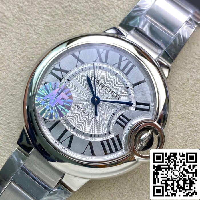 Ballon Bleu De Cartier W6920071 33MM 1:1 Best Edition AF Factory Steel Strap US Replica Watch