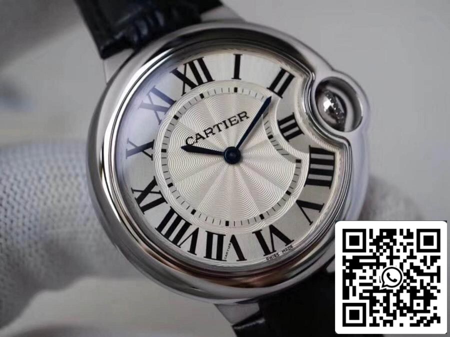 Ballon Bleu De Cartier WE902073 33MM V6 Factory 1:1 Best Edition Swiss ETA076 US Replica Watch