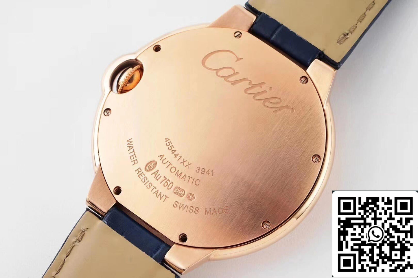 Ballon Bleu De Cartier WGBB0036 42MM 1:1 Best Edition AF Factory Rose Gold Case US Replica Watch