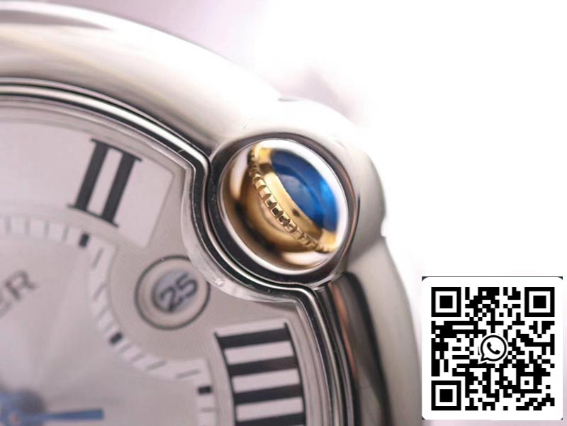 Ballon Bleu de Cartier W69009Z3 1:1 Best Edition V9 Factory Silver Dial Swiss ETA US Replica Watch