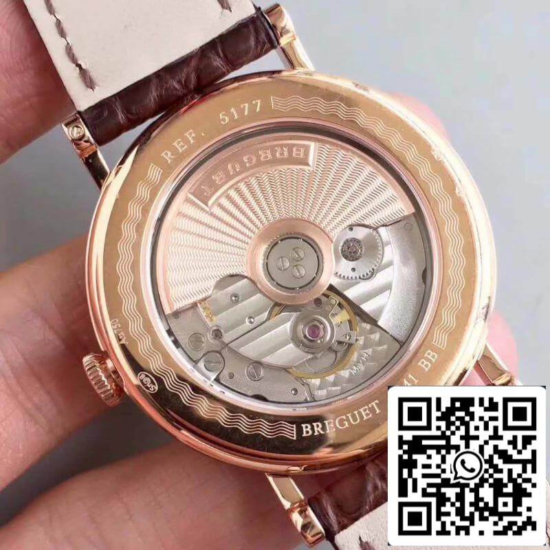 Breguet Classique 5177BR/29/9V6 MKS Factory 1:1 Best Edition Swiss ETA9015 18K Rose Gold US Replica Watch