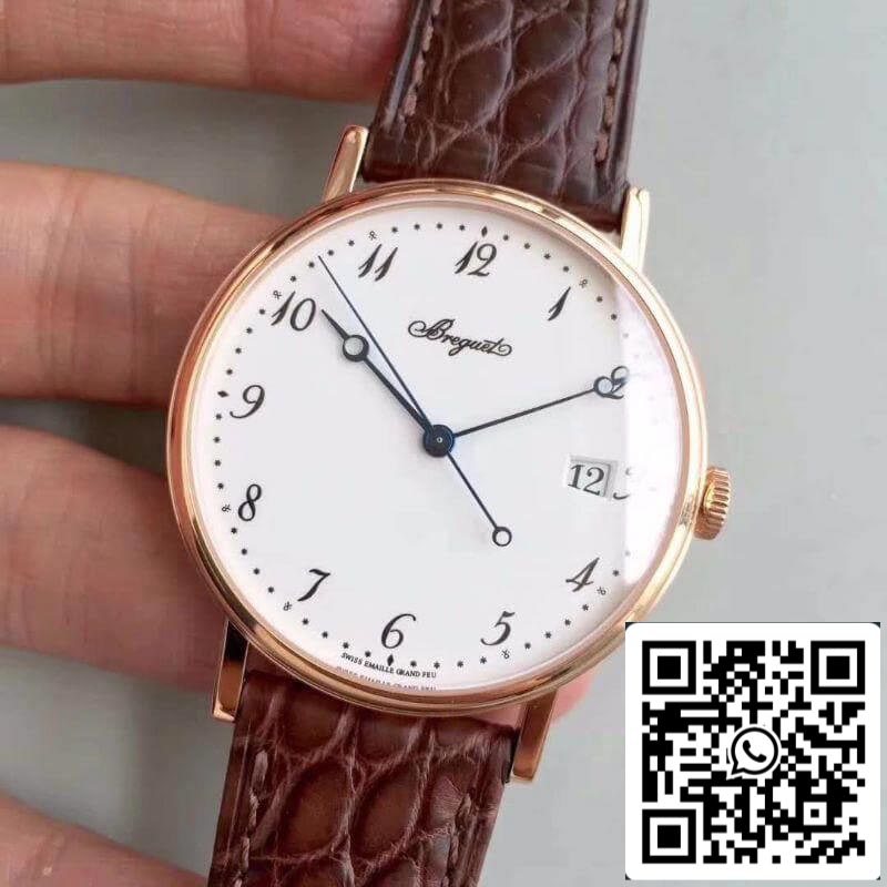 Breguet Classique 5177BR/29/9V6 MKS Factory 1:1 Best Edition Swiss ETA9015 18K Rose Gold US Replica Watch