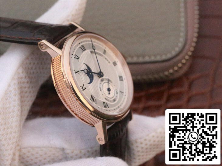 Breguet Classique Moonphase 4396 1:1 Best Edition Rose Gold Case US Replica Watch