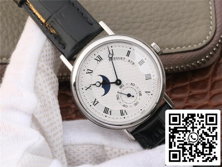 Breguet Classique Moonphase 4396 1:1 Best Edition Stainless Steel US Replica Watch