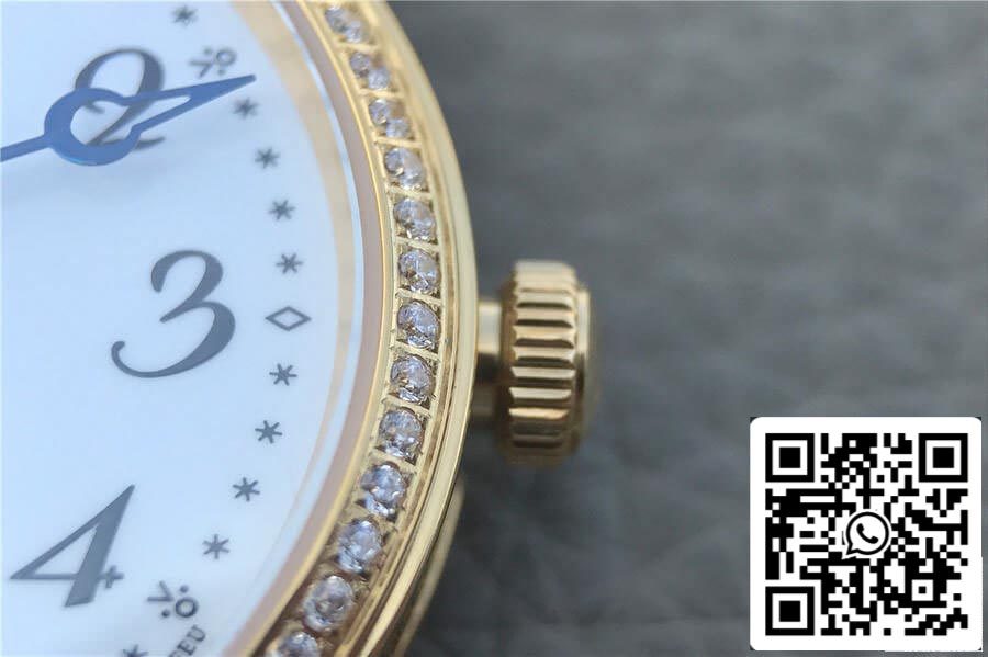 Breguet Classique Moonphase 9087BB/29/964 1:1 Best Edition TW Factory Yellow Gold Diamond US Replica Watch