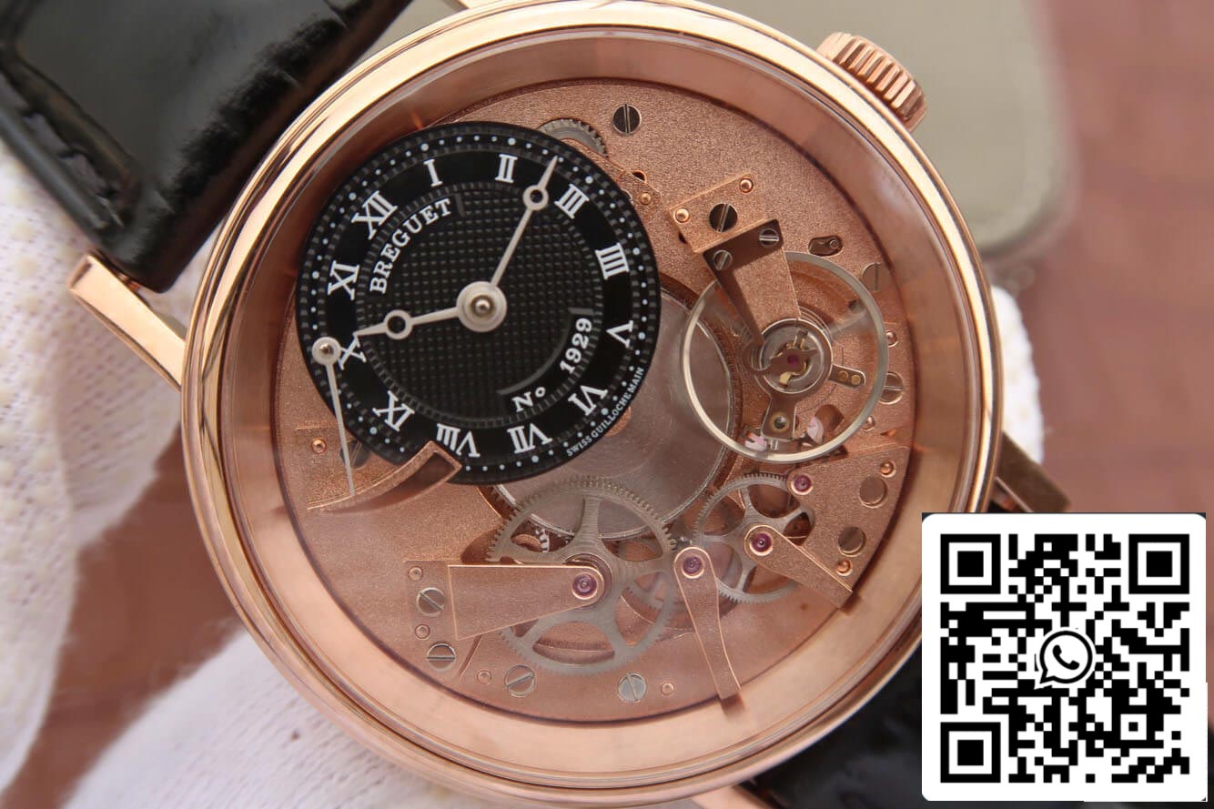 Breguet Tradition 7057BR/R9/9W6 1:1 Best Edition Rose Gold Dial US Replica Watch