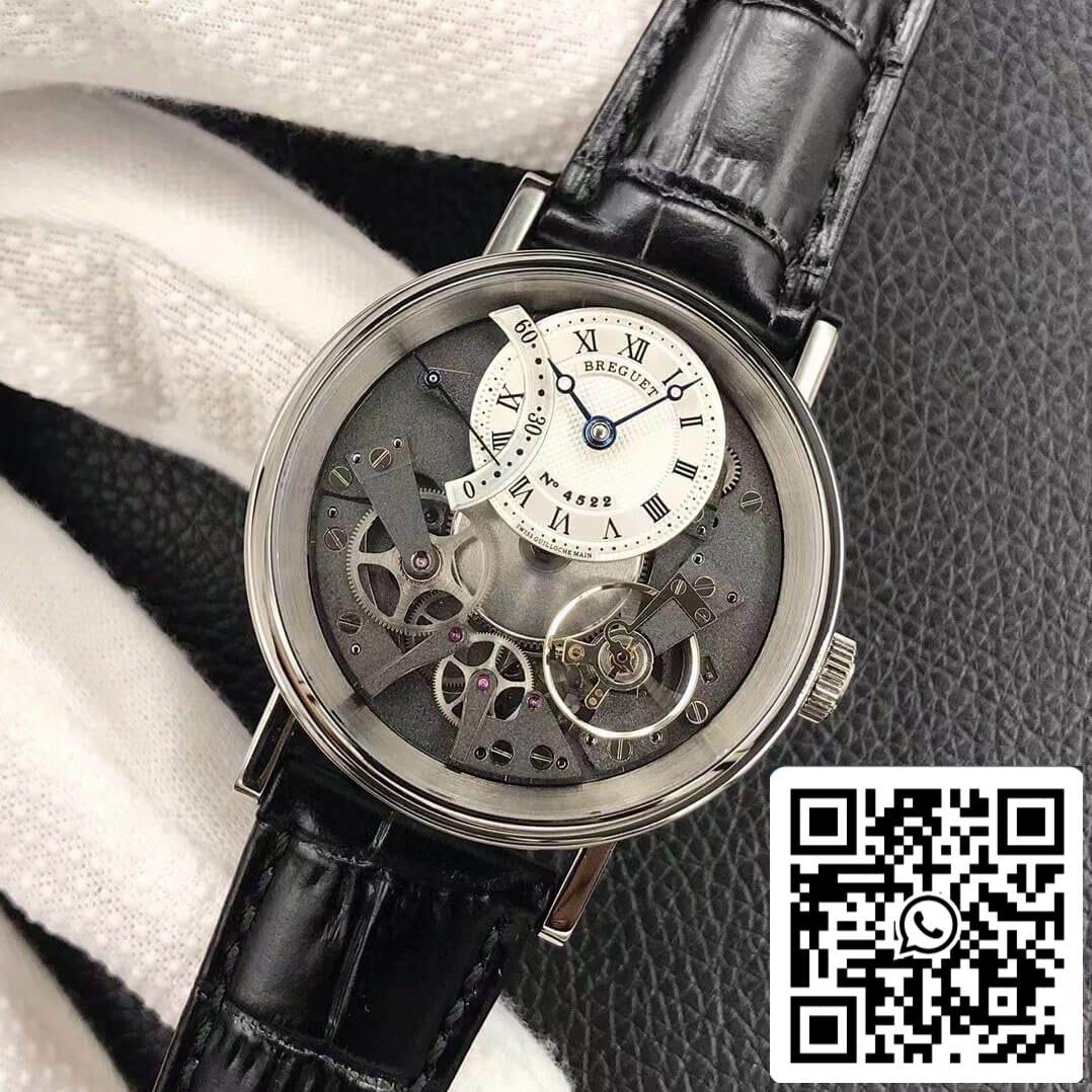 Breguet Tradition 7097 7097BB/G1/9WU 1:1 Best Edition ZF Factory 18k White Gold US Replica Watch