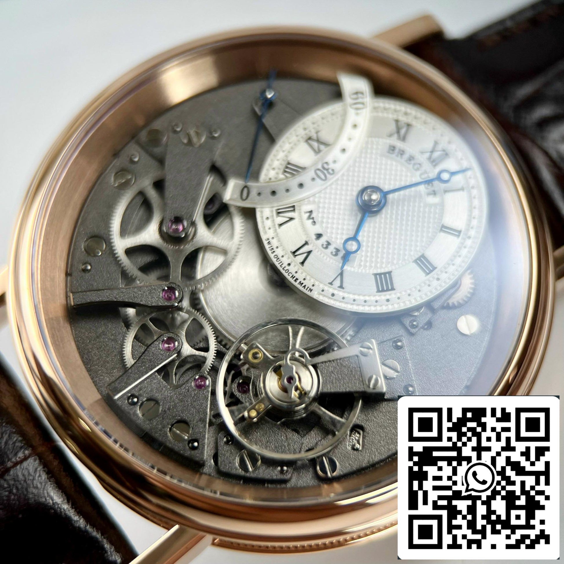 Breguet Tradition 7097BR/G1/9WU 1:1 Best Edition ZF Factory 18k Rose Gold US Replica Watch